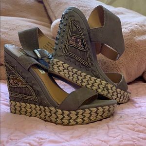 Naughty Monkey platform wedges